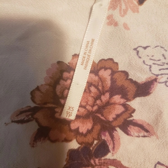 Free people flower heartbeat tunic mini dress XS - Picture 3 of 3